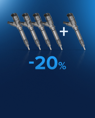 Знижка на ремонт комплекту дизельних форсунок