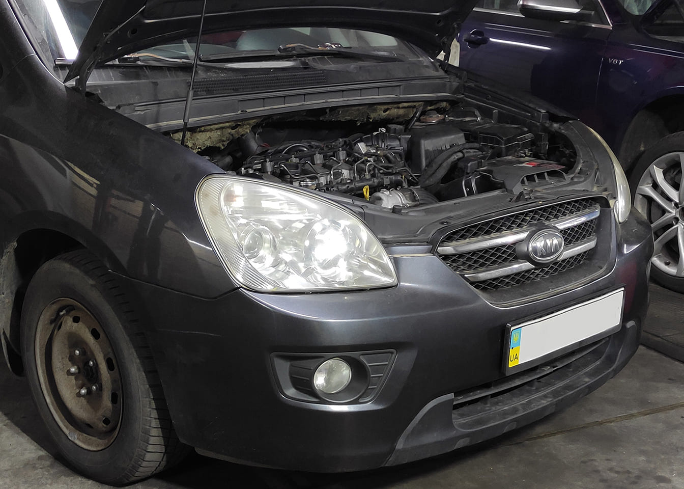 ДоФорсунки на КІА Carens 